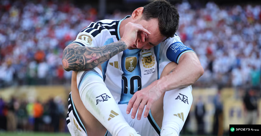 Dear Messi, Heroes Don't Cry