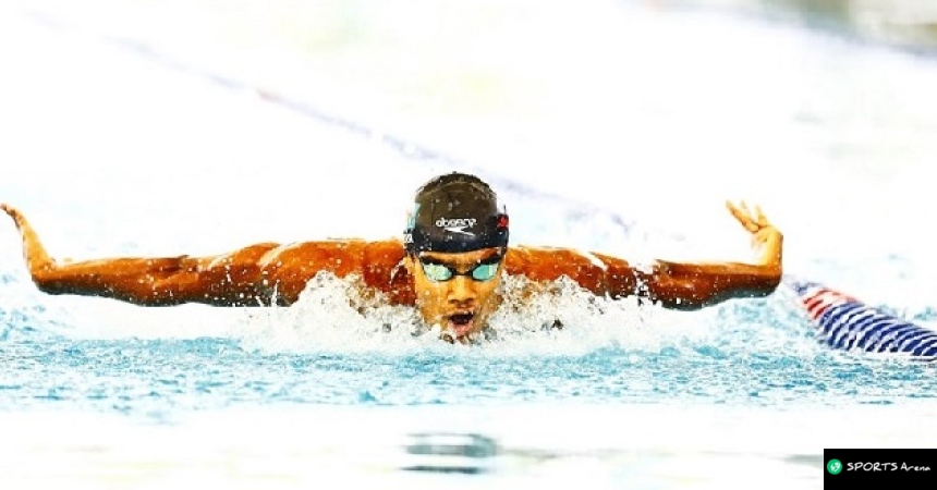 Swimmer Rafi Bows Out Despite Career-Best Time